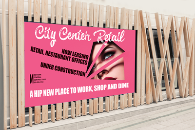 Coroplast Jobsite Signs